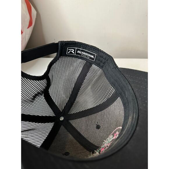 Cowgirl Channel Black Trucker Hat by Richardson - Style 112 - Picture 5 of 5